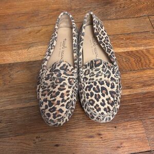 Chic Leopard Print Women's Loafers